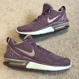 Nike Air Max Fury Womens Running Shoes Size 9 Trainer Sneaker Violet Dust Purple